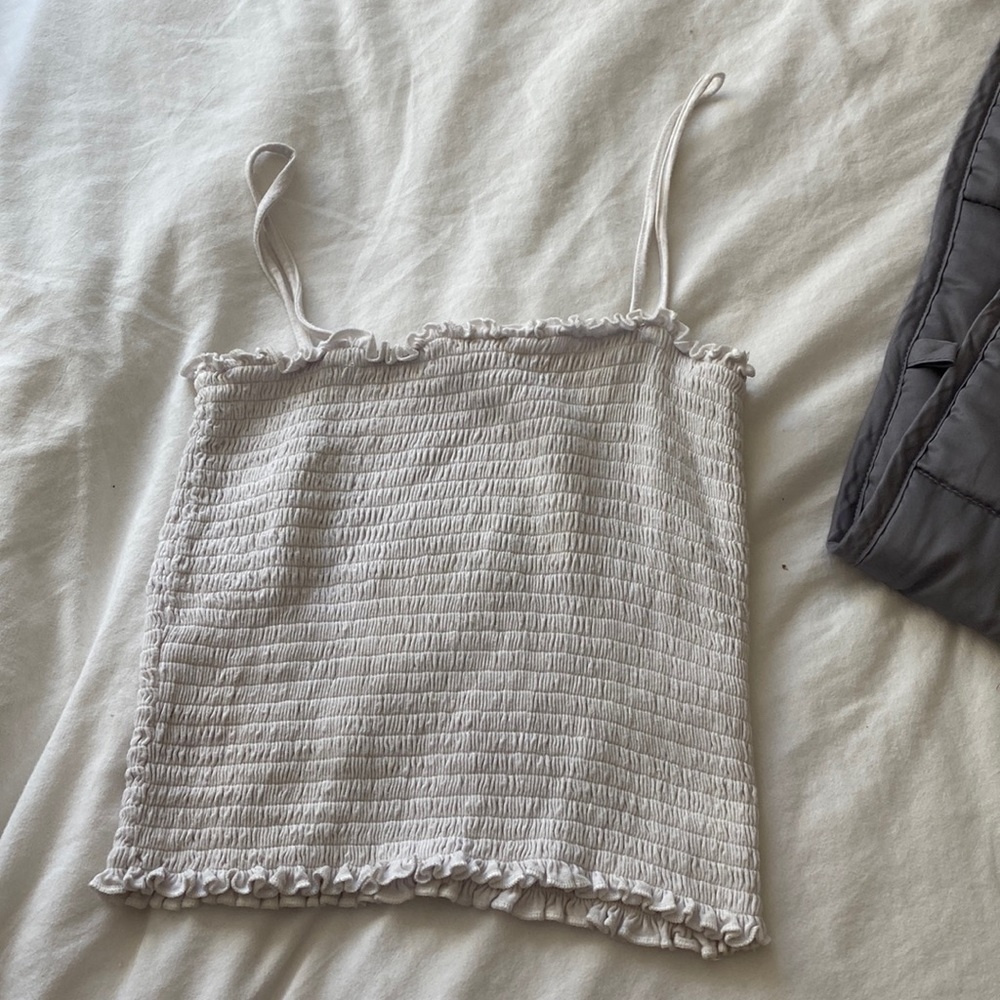 Brandy white tank